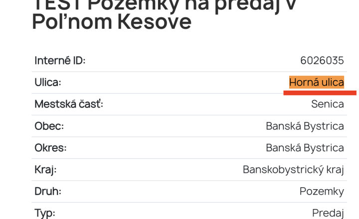 TEST Pozemky na predaj v Poľnom Kesove - fotografia 5